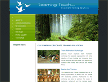 Tablet Screenshot of learningtouch.co.in
